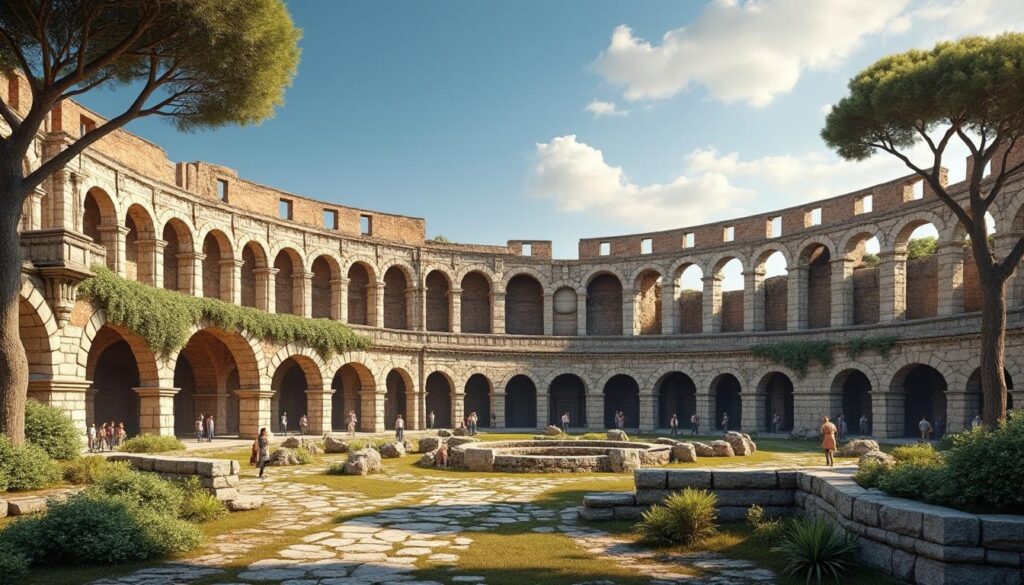 explorez l’incroyable héritage romain d’arles à travers ses amphithéâtres, théâtres antiques et cryptoportiques. plongez au cœur de l’histoire et découvrez la splendeur de la ville antique, véritable trésor du patrimoine mondial.