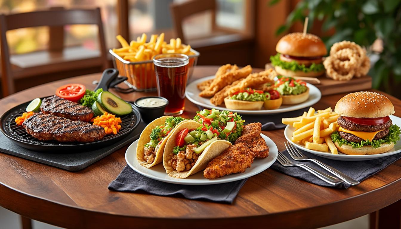 découvrez notre comparatif complet des menus familles chez buffalo grill, taco grill et fast grill. analysez les plats, les prix et les options pour choisir le meilleur restaurant pour un repas convivial en famille.